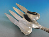 Chrysanthemum by Tiffany and Co Sterling Silver Fish Serving Fork 9 5/8" Floral