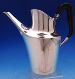 Charlotte by Hans Hansen Danish Sterling Silver Tea Set 4pc #464 (#5190) Modern