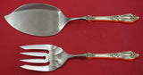 Eloquence by Lunt Sterling Silver Salmon Serving Set Fish Custom Made