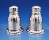 Bead by Birks Sterling Silver Salt and Pepper Shaker Set 2pc 2" x 1 1/2" (#7945)