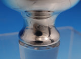 Etruscan by Gorham Sterling Silver Glass Perfume Bottle w/ Decals #D5737 (#9102)
