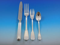 Lucrezia by Buccellati Italy Silver Flatware Set Service 20 pcs Dinner