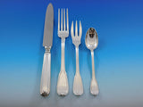 Lucrezia by Buccellati Italy Silver Flatware Set Service 20 pcs Dinner