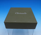 Vendome aka Arcantia by Christofle Silverplate Place Card Holders 4pc Box #7658