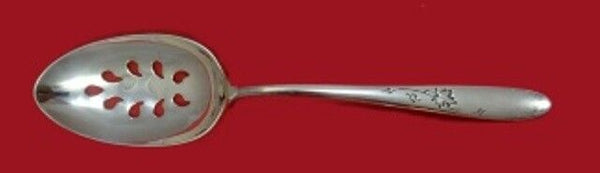 Autumn Leaves by Reed and Barton Sterling Silver Serving Spoon Pcd 9-Hole Custom
