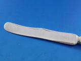Lap Over Edge Acid Etched by Tiffany Sterling Dessert Knife HHAS Apples 7 1/4"