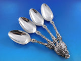 Lily by Whiting Sterling Silver Flatware Set 8 Service 60 Pieces GJ Mono Dinner