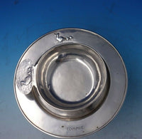 Kalo Sterling Silver Child's Set 2pc Porringer Plate w/Duck Chicks #9095 (#5387)