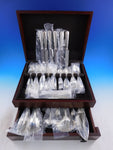 Old Italian by Buccellati Italy Sterling Silver Flatware 6 Set 63 pc Dinner New