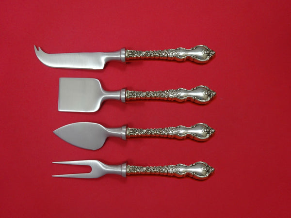 Du Barry by International Sterling Silver Cheese Serving Set 4pc HHWS Custom