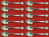 Castilian by Tiffany Sterling Silver Grapefruit Spoon Custom Set 12 pc Fluted