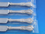 Old Colonial by Towle Sterling Silver Steak Knife Set 4pc Texas Sized Custom 10"