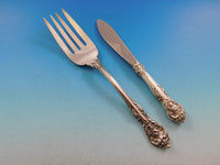 King Edward by Gorham Sterling Silver Flatware Set 8 Service 39 Pcs Place Size