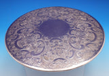 Barker - Ellis English Silverplate Round Trivet Ornate 9" (#9197)