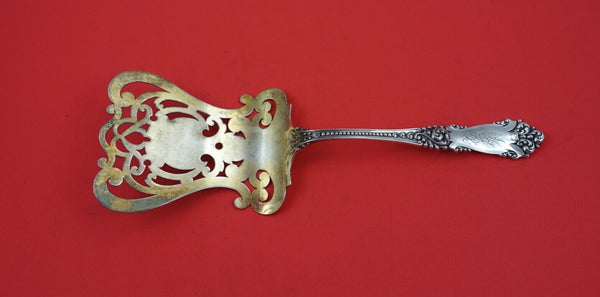 La Marquise by Reed and Barton Sterling Silver Waffle Server GW Pierced 9 3/4"