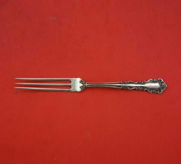 Wild Rose Old by International Sterling Silver Strawberry Fork 4 5/8" Heirloom