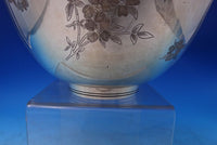 Dogwood by Kirk Sterling Silver Ice Bowl Hand Engraved #79 4" x 8" (#7148)