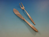 Lace Point by Lunt Sterling Silver Flatware Set For 8 Service 37 Pieces