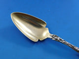 Irian by Wallace Sterling Silver Grapefruit Spoon Gold Washed Fluted Orig 6"