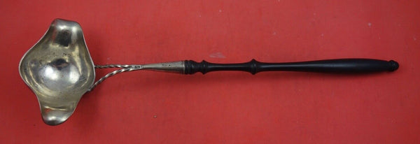 Charles Hall by Charles Hall Sterling Silver Punch Ladle w/ wood handle 14"