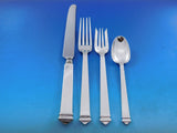 Hampton by Tiffany & Co Sterling Silver Flatware Set 8 Service 75 pieces Dinner
