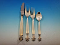 Acanthus by Georg Jensen Sterling Silver Flatware Set for 8 Service 33 Pcs