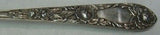 Rose by Kirk Sterling Silver Cream Soup Spoon 6"