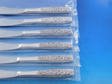 Contessina by Towle Sterling Silver Trout Knife Set 6pc HHWS  Custom Made 7 3/4"