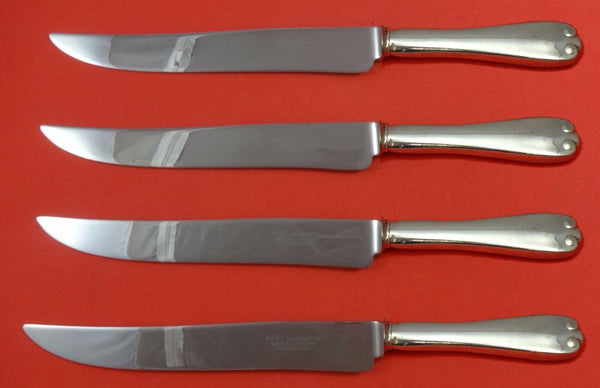 Flemish by Tiffany & Co. Sterling Silver Steak Knife Set 4pc Texas Sized Custom