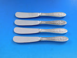 Wedgwood by International Sterling Silver Butter Spreader HHWS Paddle Set 12 pcs