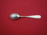 Repousse by Jenkins and Jenkins Sterling Silver Sugar Spoon shell 6"