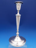 Crichton Bros English Estate Sterling Silver Candlestick Pair #9362 (#8435)