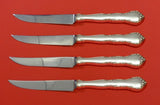 Mignonette by Lunt Sterling Silver Steak Knife Set 4pc HHWS  Custom Made 8 1/2"