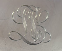 Henckel Sterling Silver Cake Stand Pierced and Engraved #888 (#1584)