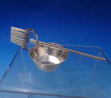 International Silver Co Silverplate Lobster Dish w/ Butter Brush Set 2pc (#7174)