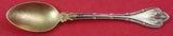 Empire by Whiting Sterling Silver Salt Spoon Gold Washed 3" Heirloom