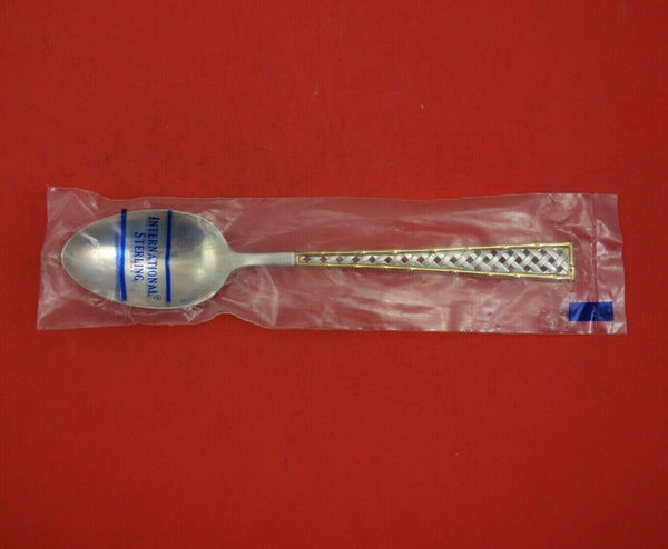 Golden Tradewinds by International Sterling Silver Place Soup Spoon 7 1/8" New