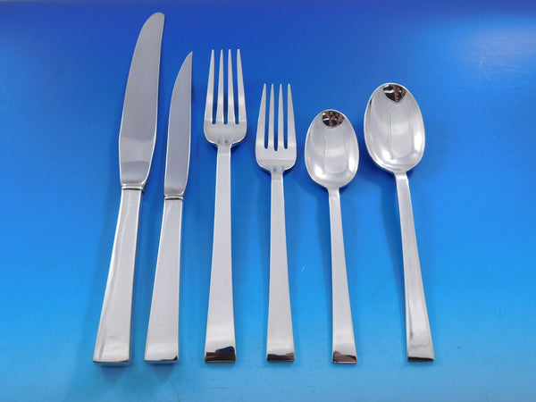 Continental by International Sterling Silver Flatware Starter Set for 4 Set 29pc
