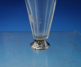 Sterling Silver and Cut Crystal Perfume Bottle circa 1910 4 1/4" x 1" (#5548)