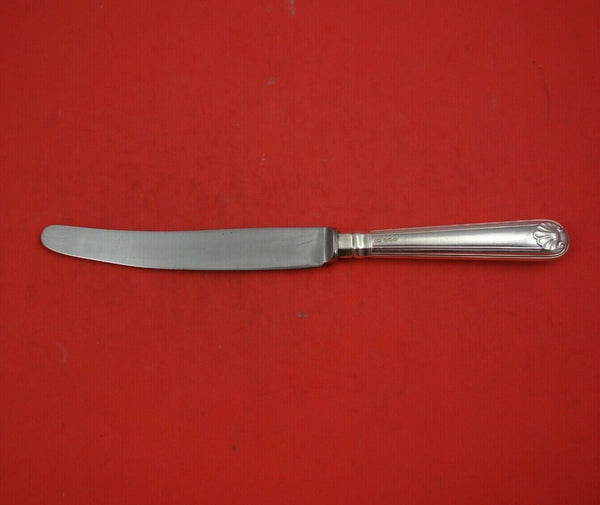 Fiddle and Shell English Sterling Silver Dinner Knife 10" Flatware Heirloom