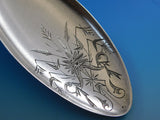 Pagoda by Wendt Sterling Silver Ice Cream Server Brite Cut 10" Vintage