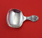 Cooper Brothers English Victorian Sterling Silver Tea Caddy Spoon Shell Handle