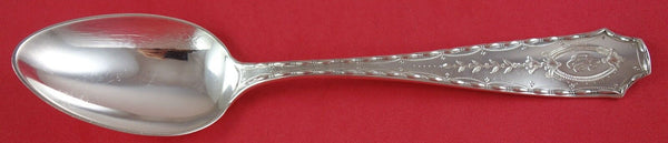 Marquise Engraved By Tiffany and Co. Sterling Silver Serving Spoon 8 1/2"