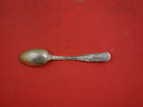Lap Over Edge Mixed Metals By Tiffany Sterling Demitasse Spoon w/ Applied Crab