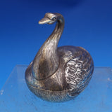 Tane Mexican Sterling Silver Candy Dish Covered Swan Shape GW Interior (#8468)