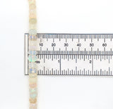 120 Carat Strand Genuine Natural Opal Beads 33.5" Long 14k Gold Clasp (#J6581)