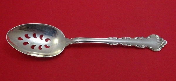 Peachtree Manor by Towle Sterling Silver Serving Spoon Pierced 9-Hole Original