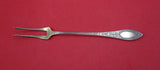 Adam by Whiting Sterling Silver Pickle Fork barbed 2-Tine 6 1/4"
