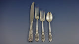 Milburn Rose by Westmorland Sterling Silver Flatware Set Service 44 Pieces