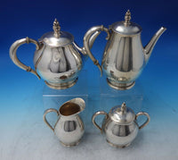 Royal Danish by International Sterling Silver Tea Set 4-piece #C353 (#6315)